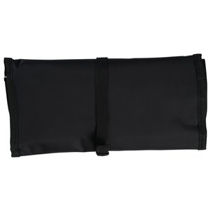 Additional Image 3 - a black fabric bag with a black band