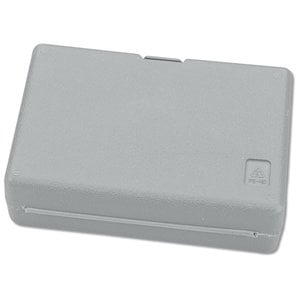 Additional Image 1 - a white rectangular object with a button