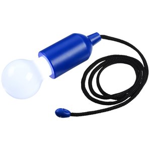Additional Image 1 - a blue and white light bulb with a black cord