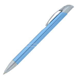 Additional Image 3 - a blue pen with a clear cap