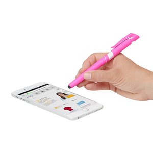 Additional Image 4 - a hand holding a pink pen