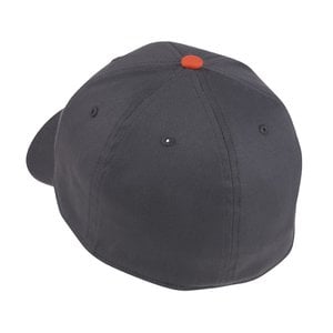 Additional Image 2 - a black hat with a red logo