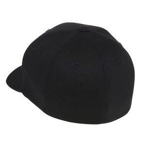 Additional Image 1 - a black hat on a white background