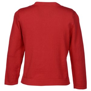 Additional Image 1 - a red sweater on a white background