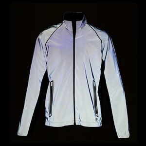 Additional Image 1 - a white jacket with a black background