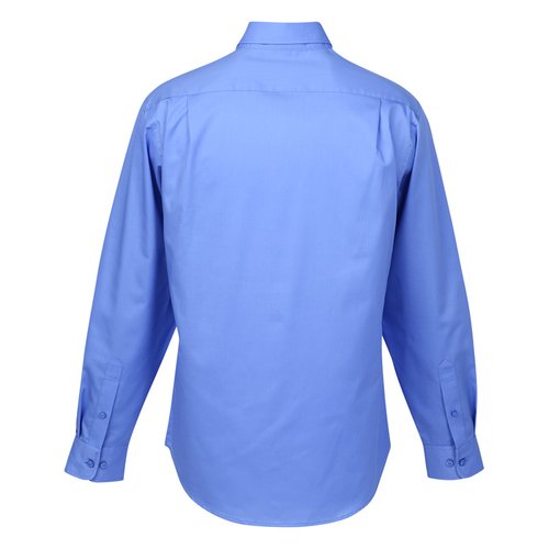 Additional Image 1 - a blue shirt with a long sleeve