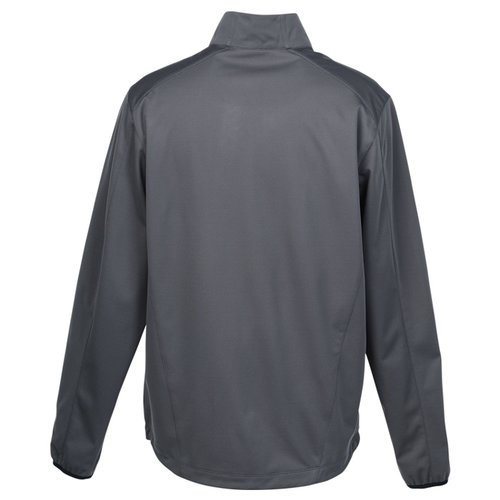 Additional Image 1 - a back view of a black jacket
