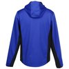 View Image 3 of 4 of Lightweight Hooded Colorblock Soft Shell Jacket - Men's