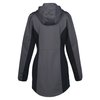View Image 2 of 4 of Lightweight Hooded Colorblock Soft Shell Jacket - Ladies'