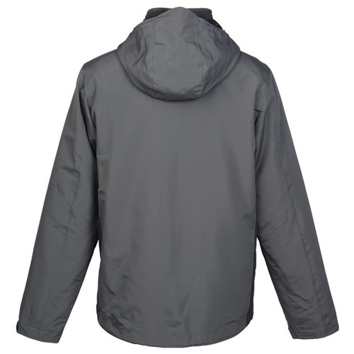 Additional Image 1 - a grey jacket with a hood