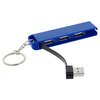 View Image 3 of 3 of Tag Along 3 Port USB Hub Keychain - 24 hr