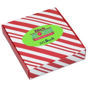 Additional Image 1 - a red and white striped box