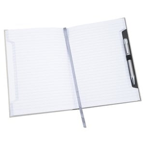 Additional Image 1 - a white notebook with a pen