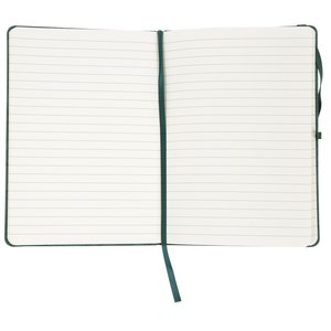 Additional Image 1 - a white notebook with a black bookmark