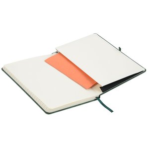 Additional Image 2 - a white notebook with orange band