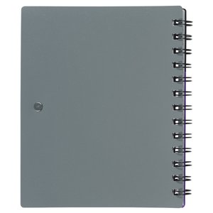 Additional Image 3 - a grey spiral bound notebook