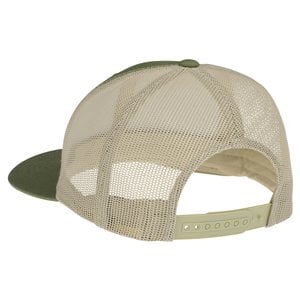 Additional Image 1 - a white hat with a mesh back