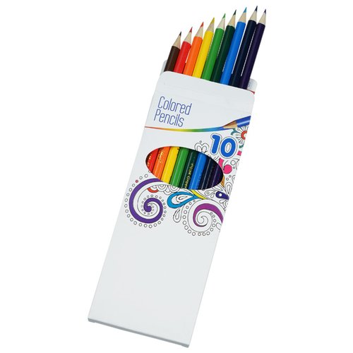 Additional Image 1 - a white box with rainbow colored markers
