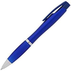 Additional Image 2 - a blue pen with a white cap
