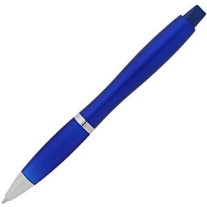 Additional Image 3 - a blue pen with a white cap