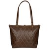 View Image 2 of 3 of Cutter & Buck Bainbridge Quilted Leather Tote