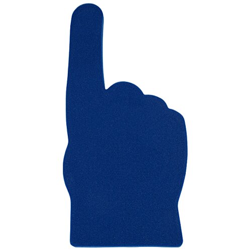 Additional Image 1 - a blue hand with a raised finger