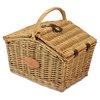 Additional Image 1 - a brown basket with a handle