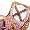 Additional Image 4 - a picnic basket with a plate inside