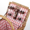 Additional Image 5 - a picnic basket with a red and white checkered cloth