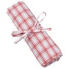 Additional Image 6 - a red and white plaid wrapped in a white ribbon