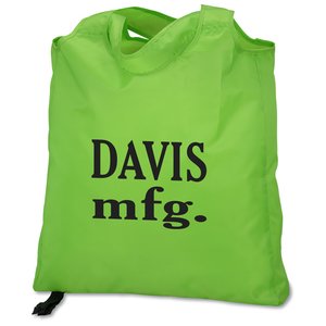 Additional Image 3 - a green bag with black text