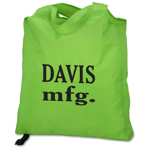 Additional Image 3 - a green bag with black text