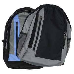 Additional Image 1 - a black and grey backpack