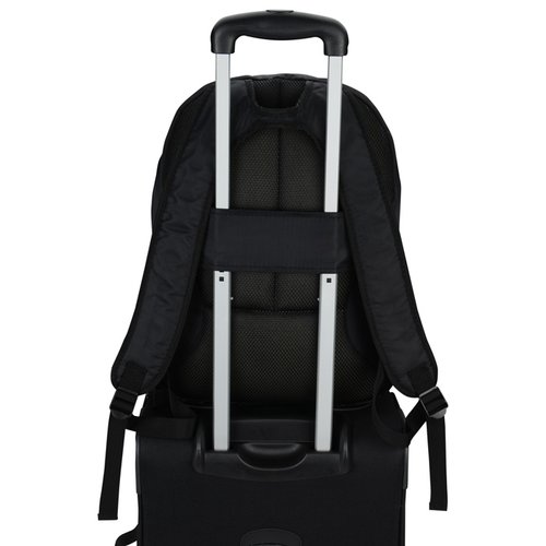 Additional Image 3 - a black bag with silver handles