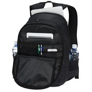 Additional Image 2 - a black backpack with a strap