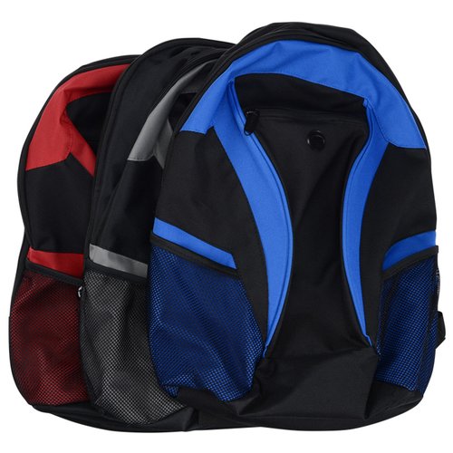 Additional Image 2 - a blue and black backpack