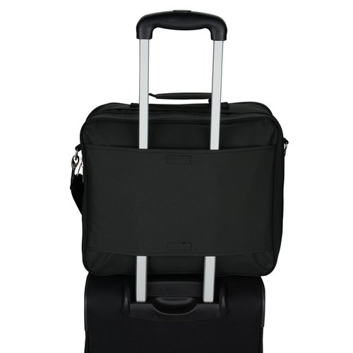 Additional Image 1 - a black suitcase with a handle