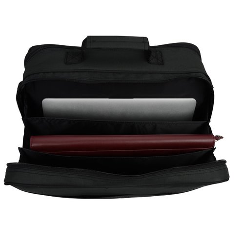 Additional Image 3 - a black bag with a white and grey object