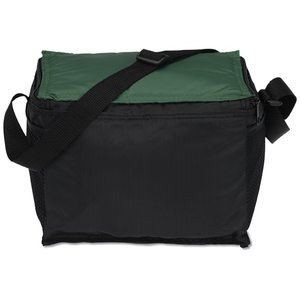 Additional Image 2 - a black and green cooler bag