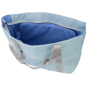 Additional Image 3 - a blue bag with a white inside