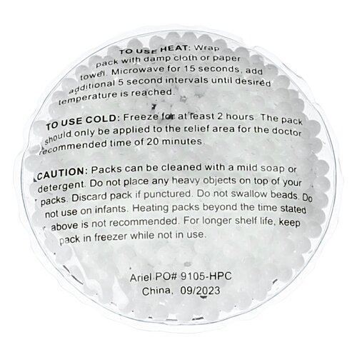 Additional Image 1 - a white circle with black text