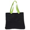 Additional Thumbnail Image 1 - a black bag with green handles