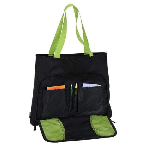 Additional Image 3 - a black and green bag