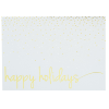 View Image 3 of 4 of Happy Holidays Confetti Greeting Card