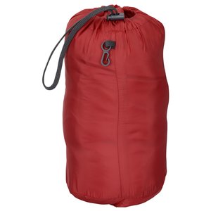 Additional Image 1 - a red sleeping bag with a string