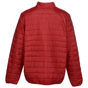 Additional Image 2 - a red striped jacket with a white background