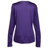 View Image 2 of 3 of Zone Performance Long Sleeve Tee - Ladies' - Embroidered