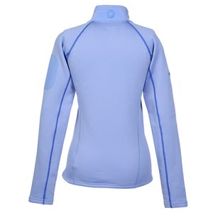 Additional Image 1 - a blue long sleeved shirt