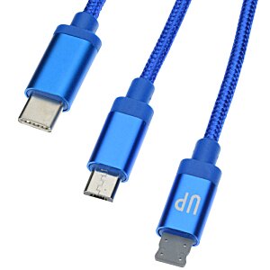 Additional Image 2 - a close up of a blue cable