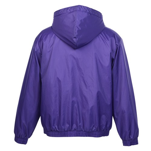 Additional Image 3 - a purple jacket with a hood